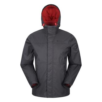 Mountain Warehouse Torrent Waterdichte Jas voor heren (Grijs)