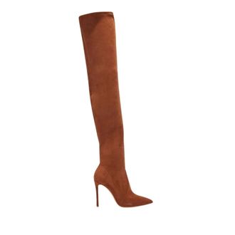 Casadei Over-knee Boots, female, Brown, Size: 8 1/2 US Julia Over-knee Boots