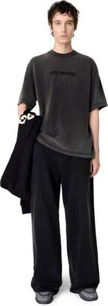 Axel Arigato Distort Washed T-Shirt in Black at Nordstrom, Size X-Small