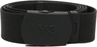Yohji Yamamoto Zwarte Riemen voor Mannen - unisex - Riemen - Zwart - S - Accessoires
