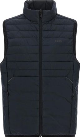 HUGO BOSS Urbanex Vest - Heren - Bodywarmers - Blauw - M - Jassen