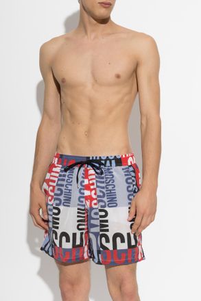 Moschino Swim Shorts, Mens, Multicolour