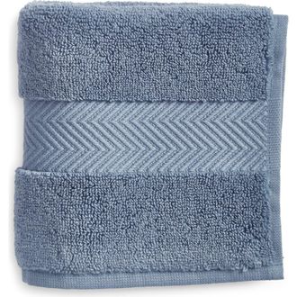 Nordstrom Organic Hydrocotton Washcloth in Blue Chip at Nordstrom
