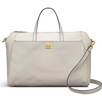 Radley London Brook Avenue Medium Zip Top Satchel Bag in Chalk at Nordstrom Rack