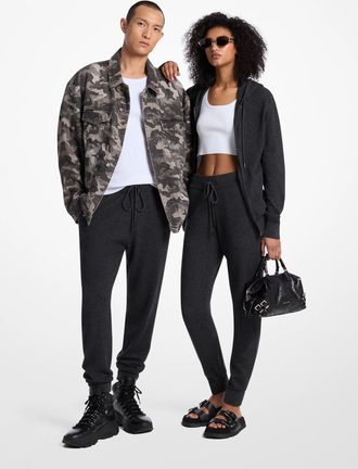 Michael Kors Wool and Cashmere Blend Joggers