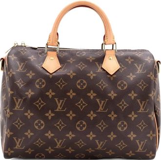 Louis Vuitton Speedy Bandouliere Bag Monogram Canvas 30 shoulder bag - Bruin