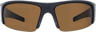 Nike Polarized Brown Wrap Unisex Sunglasses DIVERGE P EV0327 027 64