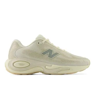New Balance Womens AC Runner in Beige Textile, size 3.5 Narrow