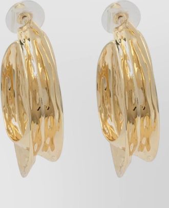 Self Portrait hoop earrings