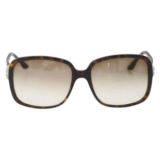 Gucci Pre-owned Accessories, female, Brown, Size: ONE SIZE Pre-owned Vintage Sunglasses