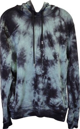 Dries Van Noten Green Tie dye hoodie
