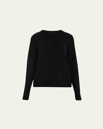 Loro Piana Neo Parksville Cashmere Crewneck Sweater