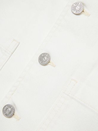 Diesel Boys Cotton Jacket White