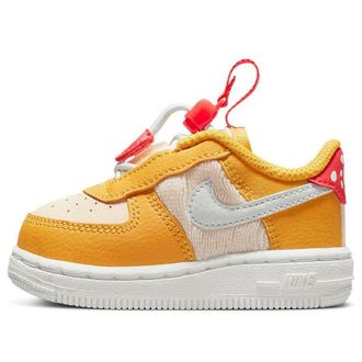 Nike (TD) Nike Force 1 Toggle SE Yellow Ochre Pearl White DQ0366-700