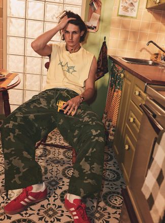 Djab Mens Camo ripstop convertible cargo pant Baggy fit Imported from Seoul