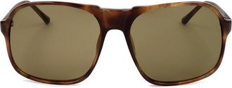 Linda Farrow DRIES VAN NOTEN DVN29 C7 Mens Sunglasses Tortoiseshell Size 57