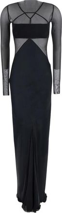 Rick Owens Kleedjes - Dames - Avondkleed - Zwart - XS - Kleedjes