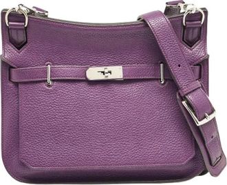 Herm&egrave;s Borsa a tracolla Jypsiere Pre-owned - - Pre-owned - Donna - Viola - ONE SIZE