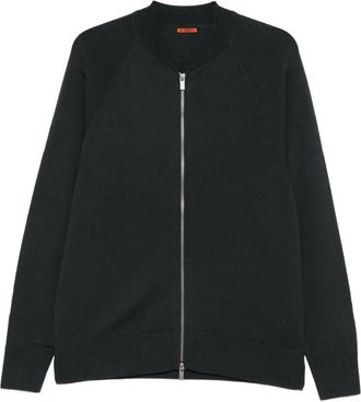 Barena zip-front raglan-sleeve cardigan - Grey