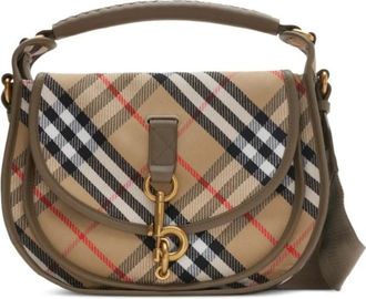 Burberry B Clip Crossbody Bag Beige