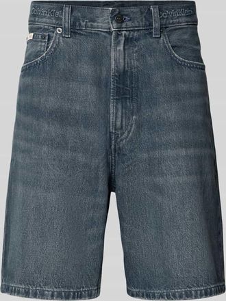 Calvin Klein Jeans Loose Fit Jeansshorts aus reiner Baumwolle in Mittelgrau, Gr&ouml;&szlig;e 30
