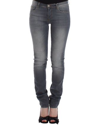 Ermanno Scervino Slim Jeans blue Pants Skinny Leg Womens Stretch