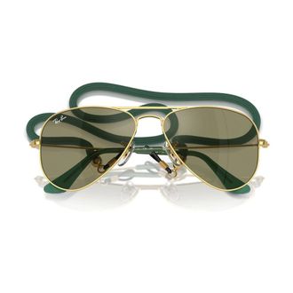 Ray-Ban Sunglasses, unisex, Yellow, Size: 52 MM Rj9506S Aviator