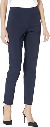 Krazy Larry Pull On Ankle Pant In Navy