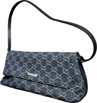 Gucci (WMNS) Gucci Madison Medium Shoulder Bag Blue 874744-FAF8V-4042