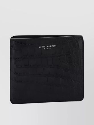 Saint Laurent calf leather bifold wallet