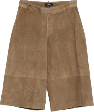 Arma Jina su&egrave;de bermuda shorts - Groen