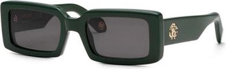 Roberto Cavalli Src 109 0D80 Zonnebril - Dames - Zonnebrillen - Groen - 54 MM - Accessoires