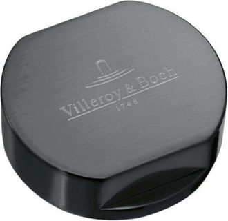 Villeroy & Boch Villeroy&boch - Pomo Para Mecanismo De 1 Cubeta En Acero Inoxydable Acabado Antracita