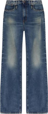 R13 Jane Jean - Dames - Regular Fit Jeans - Blauw - W27 - Katoen - Jeans