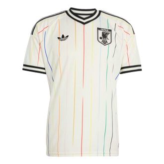adidas Japan 2026 Away Jersey Asia Sizing Off White Black JN1872