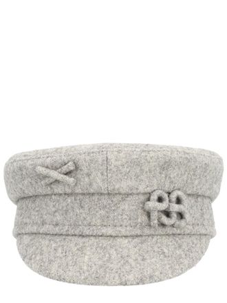 Ruslan Baginskiy Grey Solid Logo Bakerboy Hat