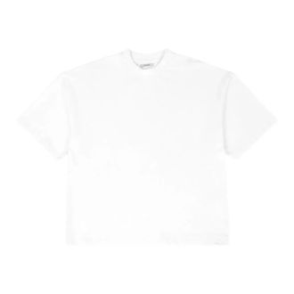 Entire studios T-Shirts, male, White, Size: XS Heavy Boxy Tee