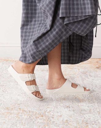 Birkenstock Arizona EVA - Sandali color uovo-Bianco