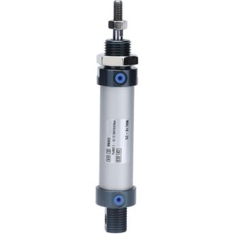 OEM Cilindro Neum&aacute;tico Miniatura De Doble Efecto Con V&aacute;stago Simple En Aleaci&oacute;n De Aluminio Mal16-25