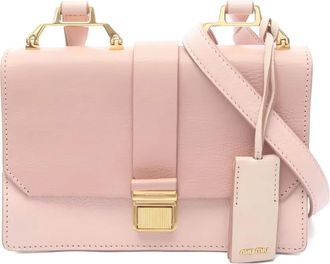 Miu Miu Borsa a tracolla Madras anni 2010 - Rosa