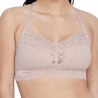 Skarlett Blue Goddess Busty Lace Bralette In Cashmere