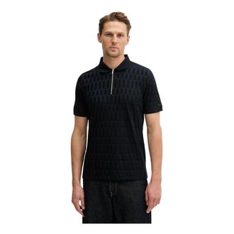 Karl Lagerfeld Tops, Heren, Zwart, L, Katoen, Polo