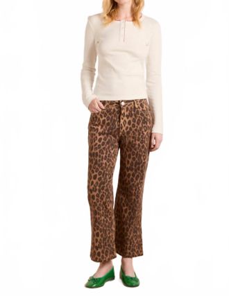 Damson Madder Kenny Twill Trouser In Tiger