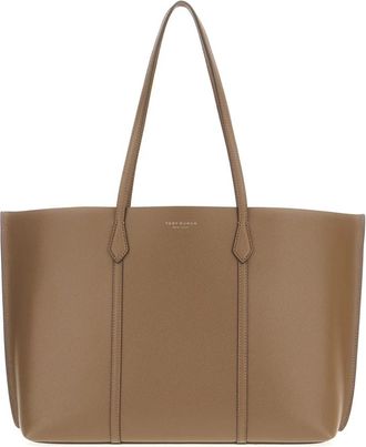 Tory Burch Schoudertassen - Dames - Shoppers - Bruin - ONE Size - Katoen - Tassen
