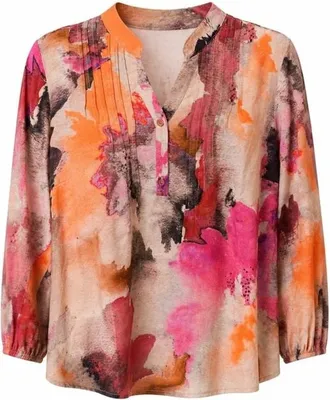 2-Biz Mujer, Blusas y Camisas, Multicolor, Talla: XL