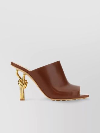 Bottega Veneta leather knot mules
