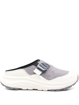 Hoka One One Ora Primo EXT buckle-strap slip-on - men - Suede/Neoprene/Rubber - 8.5 - Grey