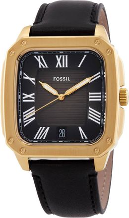 Fossil Crosby Quartz Black Dial Watch FS6151