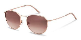 Rodenstock R1426 A126 Mens Sunglasses Gold Size 54