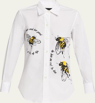 Libertine - Libertine Bee Lieve New Classic Button-Down Shirt